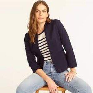 NWT J Crew Navy Blue Going Out Blazer Size 6T